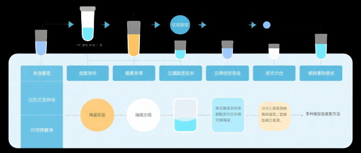 外泌体多种提取分离方法对比流程示意图